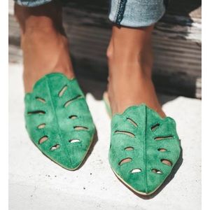 Jungle leaf shoes - one day sale!